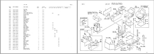 Kawasaki Wheel Loader 50ZIII Parts Manual EN JP 1