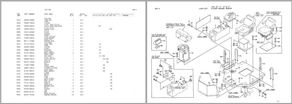 Kawasaki Wheel Loader 50ZIII Parts Manual EN JP 2