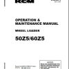 Kawasaki Wheel Loader 60Z5 Operation Maintenance Shop Parts Manuals EN JP