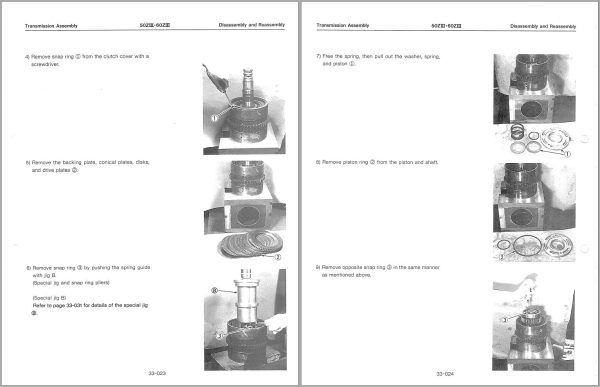 Kawasaki Wheel Loader 60ZIII Shop Parts Manuals EN JP 2