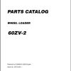 Kawasaki Wheel Loader 60ZV 2 Operation Maintenance Shop Parts Manuals EN JP 1