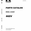 Kawasaki Wheel Loader 60ZV Operation Maintenance Shop Parts Manuals EN JP 1