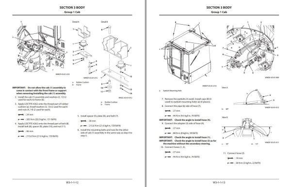 Kawasaki Wheel Loader 62Z7 Shop Parts Manuals EN JP 2