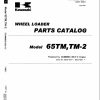 Kawasaki Wheel Loader 65TM 2 Operation Maintenance Shop Parts Manuals EN JP 1