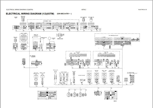 Kawasaki Wheel Loader 65TM 2 Operation Maintenance Shop Parts Manuals EN JP 3