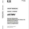 Kawasaki Wheel Loader 65TMV Operation Maintenance Shop Parts Manuals EN JP 2
