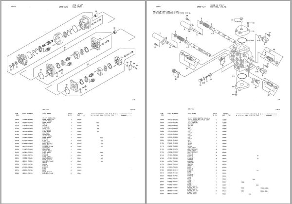 Kawasaki Wheel Loader 65ZA 2 Parts Manual 1