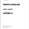 Kawasaki Wheel Loader 65ZV 2 65TMV 2 Operation Maintenance Shop Parts Manuals EN JP 1