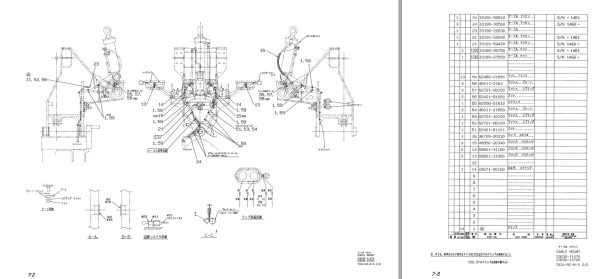 Kawasaki Wheel Loader 70ZA 2 Parts Manual EN JP 1