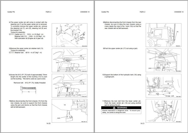 Kawasaki Wheel Loader 70ZIV 2 Operation Maintenance Shop Parts Manuals EN JP 3
