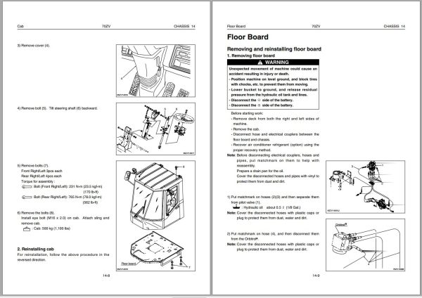 Kawasaki Wheel Loader 70ZV Operation Maintenance Shop Parts Manuals EN JP 3