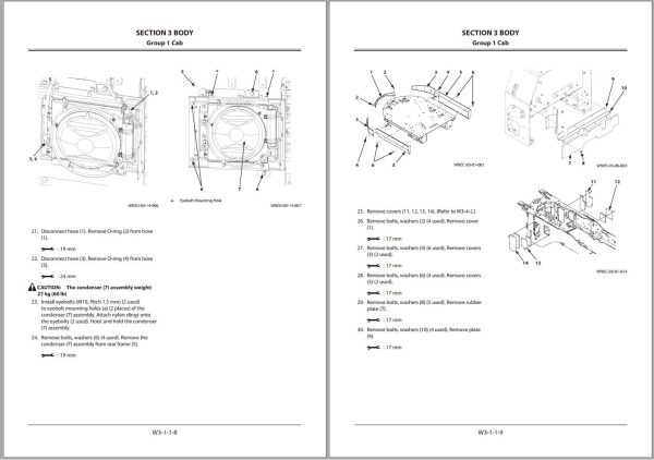 Kawasaki Wheel Loader 80Z6 Operation Maintenance Shop Parts Manuals EN JP 3