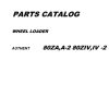 Kawasaki Wheel Loader 80ZA Parts Manual EN JP 1