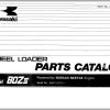 Kawasaki Wheel Loader 80ZIII Operation Maintenance Shop Parts Manuals EN JP 1