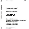Kawasaki Wheel Loader 80ZV 2 Operation Maintenance Shop Parts Manuals EN JP 2