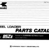 Kawasaki Wheel Loader 85ZIII Operation Maintenance Shop Parts Manuals EN JP 1