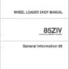 Kawasaki Wheel Loader 85ZIV Operation Maintenance Shop Parts Manuals EN JP 1