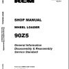 Kawasaki Wheel Loader 90Z5 Operation Maintenance Shop Parts Manuals EN JP 2