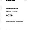 Kawasaki Wheel Loader 90Z6 Operation Maintenance Shop Parts Manuals EN JP 2