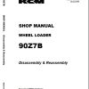 Kawasaki Wheel Loader 90Z7 90Z7B Operation Maintenance Shop Parts Manuals EN JP 2