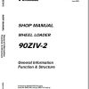Kawasaki Wheel Loader 90ZA Shop Parts Manuals EN JP 1