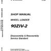 Kawasaki Wheel Loader 90ZIV 2 Operation Maintenance Shop Parts Manuals EN JP 2