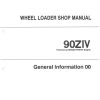 Kawasaki Wheel Loader 90ZIV Operation Maintenance Shop Parts Manuals EN JP 2