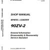Kawasaki Wheel Loader 90ZV 2 Operation Maintenance Shop Parts Manuals EN JP 2