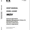 Kawasaki Wheel Loader 95ZV Operation Maintenance Shop Parts Manuals EN JP