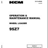 Kawasaki Wheel Loader 97Z7 97Z7B Operation Maintenance Shop Parts Manuals EN JP
