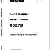 Kawasaki Wheel Loader 97Z7 97Z7B Operation Maintenance Shop Parts Manuals EN JP 2