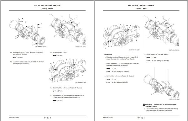 Kawasaki Wheel Loader 97Z7 97Z7B Operation Maintenance Shop Parts Manuals EN JP 3