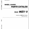 Kawasaki Wheel Loader 97ZA Operation Maintenance Parts Manuals EN JP 1