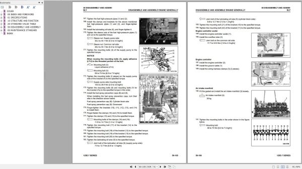 Komatsu Diesel Engine 8.14 GB Shop Manual Updated 2024 PDF 4