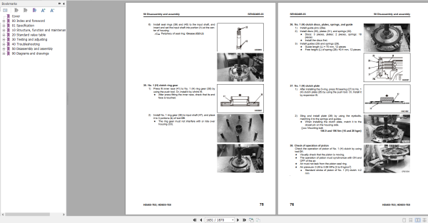 Komatsu Dump Truck HD Series PDF Shop Manual Updated 2024 3