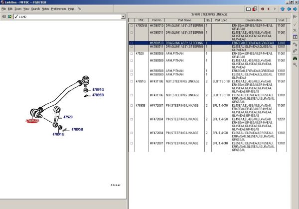 Mitsubishi MMC ASA 03.2024 General Europe USA Japan Spare Parts Catalog 3