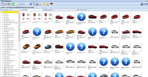 SAIC MOTOR EPC Update 02.2024 Electronic Parts Catalog 1