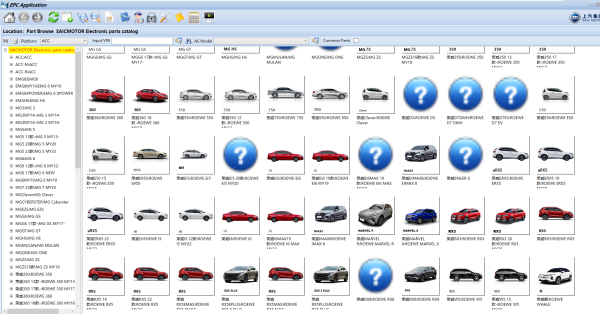SAIC MOTOR EPC Update 02.2024 Electronic Parts Catalog 2