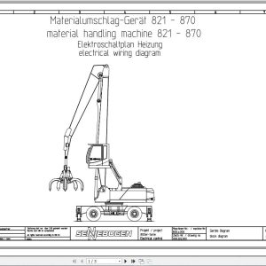 Sennebogen Material Handler 375 Mb Electric Hydraulic Diagram Pdf 2