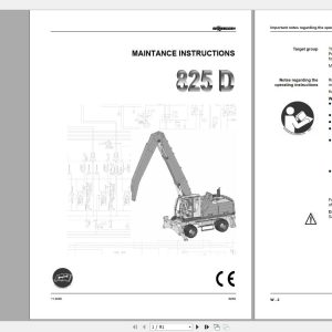 Sennebogen Material Handler 982 Mb Operation And Maintentce Instructions Pdf 3 1