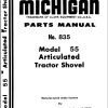 TCM Articulated Tractor Shovel 55 Parts Manual 835