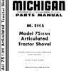 TCM Articulated Tractor Shovel 75IIIAN Parts Manual