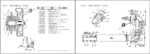 TCM Caterpillar Engine 34I2DITTA Parts Manual PE 3412DITTAA 1