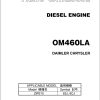 TCM Diesel Engine OM460LA Parts Catalogue PE OM460LAA