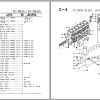 TCM Isuzu Engine A 6BG1TQC A 6BG1QC to A 6BG1QC09 Parts Manual 1