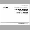 TCM Kubota Engine D1105 KA TCM R4 Parts Manual PE D1105 KA R4A