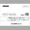 TCM Kubota Engine V1502 VT1502 Parts Manual PE V1502G