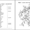 TCM Nissan Engine A PF6TAI3 Parts Manual PE A PF6TA13A 1