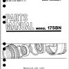 TCM Tractor Shovel 175BN Parts Manual