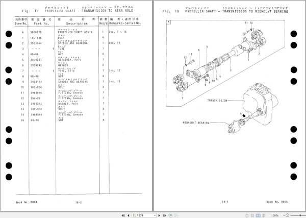 TCM Tractor Shovel 175BN Parts Manual 1